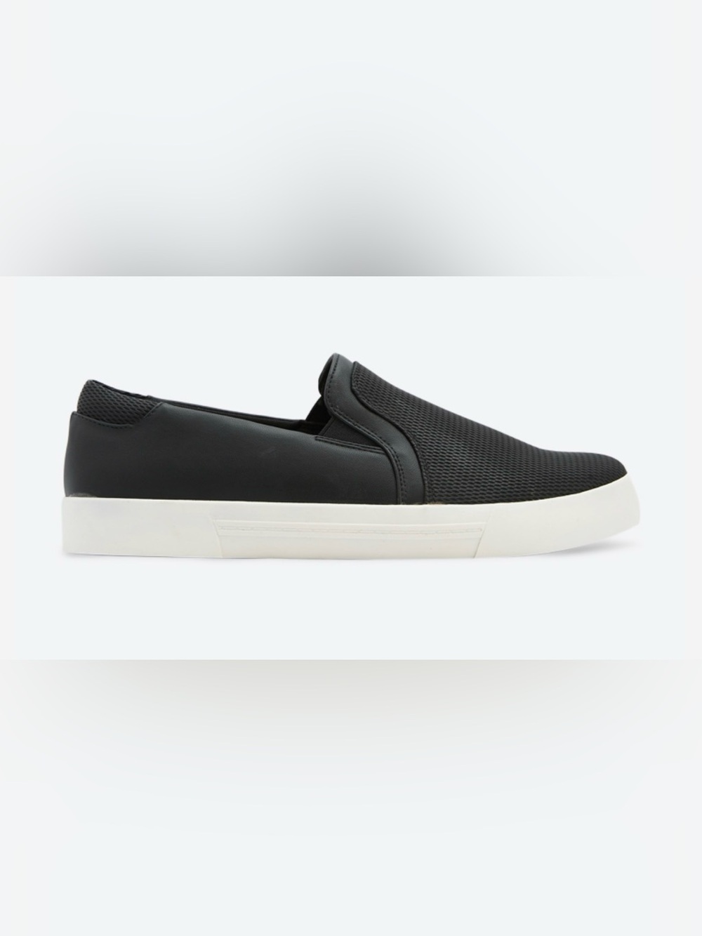 Call It Spring Women’s Vegan Northelle Round Toe Slip-Ons - Black Size 6.5